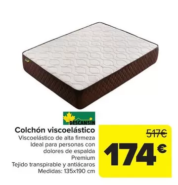 Colchón Viscoelástico