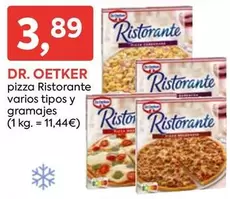 Dr Oetker - Pizza Ristorante Varios Tipos Y Gramajes