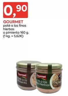 Gourmet - Pate A Las Finas Hierbas O Pimienta