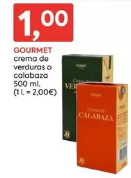 Gourmet - Crema De Verduras O Calabaza