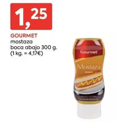 Gourmet - Mostaza Boca Abajo