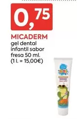 micaderm - Gel Dental Infantil Sabor Fresa