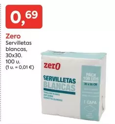 Servilletas Blancas
