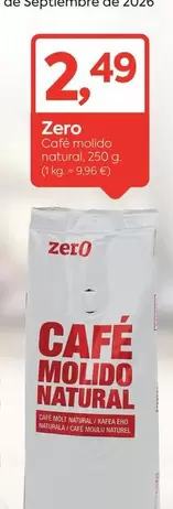 Café Molido Natural
