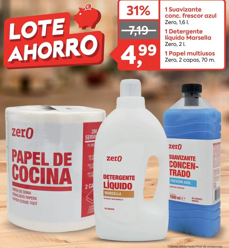 1 Suavizante Conç. Frescor Azul Zero