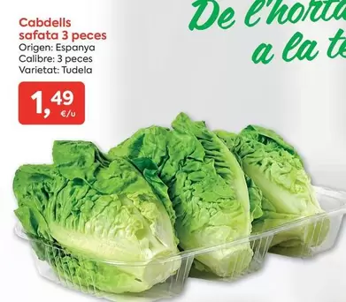 origen - Cabdells Safata 3 Peces