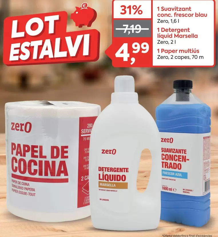 Marsella - 1 Suavizante Conç. Frescor Blau