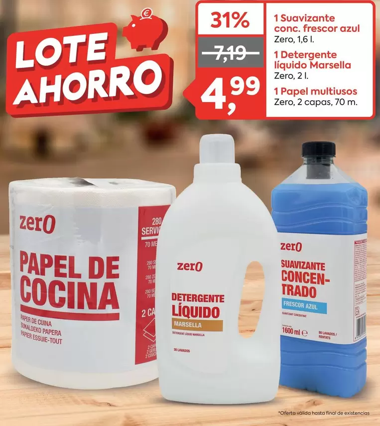 Marsella - 1 Suavizante Conç. Frescor Azul Zero