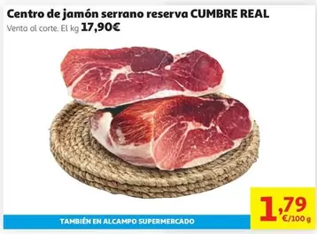 cumbre real - Centro De Jamón Serrano Reserva