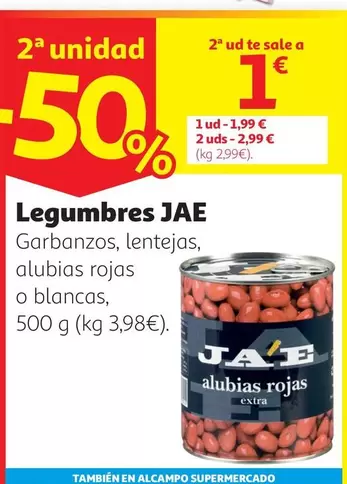 JAE - Legumbres