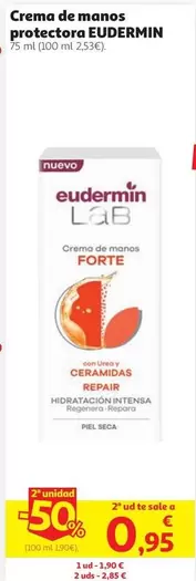 Eudermin - Crema De Manos Protectora