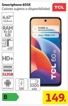 TCL - Smartphone 60se