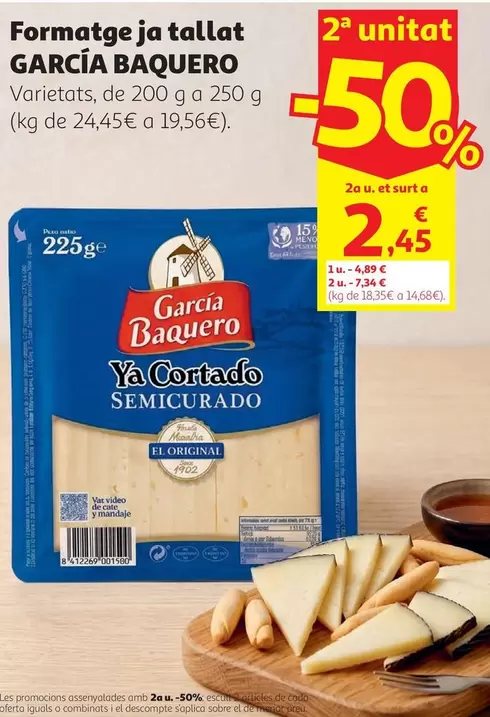 García Baquero - Formatge ja tallat