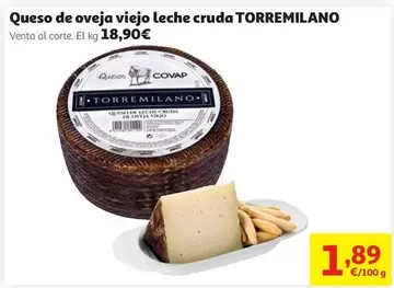 Torremilano - Queso De Oveja Viejo Leche Cruda
