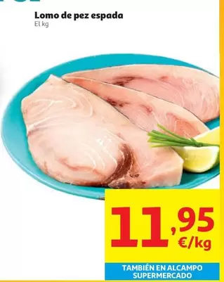 alcampo - Lomo De Pez Espada