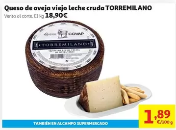 Torremilano - Queso De Oveja Viejo Leche Cruda