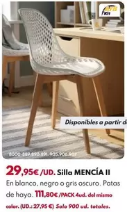 Atb - Silla Mencía Ii Rejilla - Blanco
