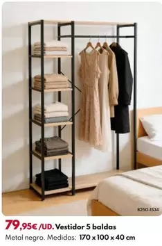 Vestidor 5 Baldas