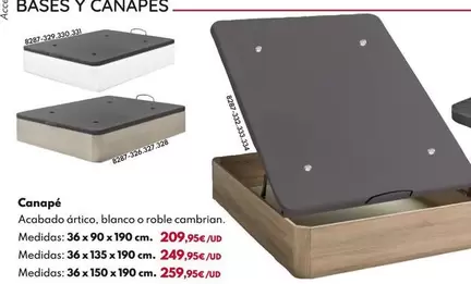 Canapé Plus Ii - Ártico 36x135x190cm
