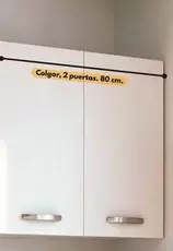 Colgar 2 Puertas - Blanco Soft 70x80x33cm