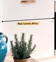 Bajo Cocina 1 Puerta - Blanco Soft 85x60x58cm