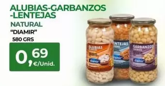 Diamir - Alubias-Garbanzos Lentejas Natural