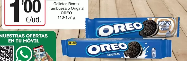 Oreo - Remix Galletas Frambuesa O Original
