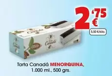 La Menorquina - Tarta Canadá