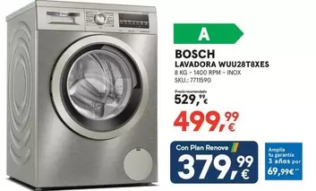 Bosch - Lavadora WUU28T8XES