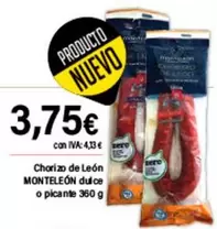 Chorizo De Leon Dulce O Picante