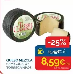 Torre Campos - Queso Mezcla Semicurado
