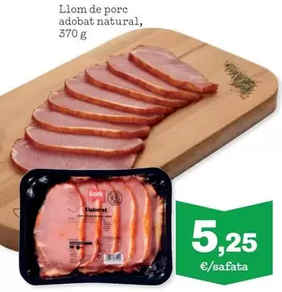 Llom De Porc Adobat Natural