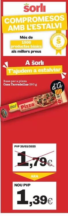 Casa Tarradellas - Base Per Pizza 