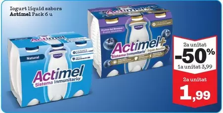 Actimel - Iogurt Liquid Sabors