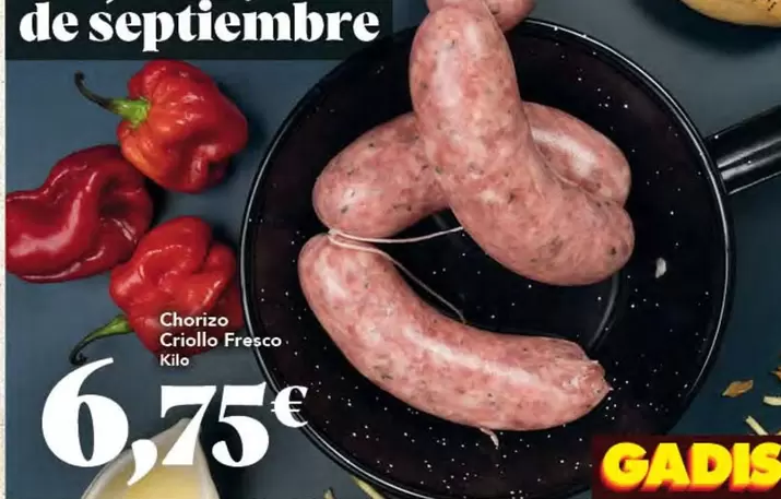 Chorizo Frito Fresco