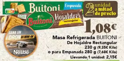 Buitoni - Masa Refrigerada