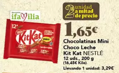 Nestlé - Chocolatinas Mini Choco Leche
