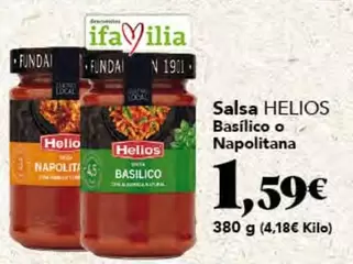 Helios - Salsa Basilico O Napolitana
