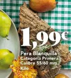 blanquilla - Pera Blanquilla Categoria Primera Calibre
