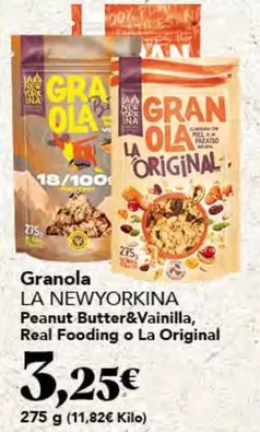 GranaRom - La Newyorkina Peanut Butter&Vanilla