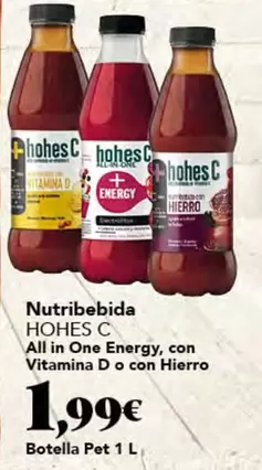 Hohes C - Nutribebida