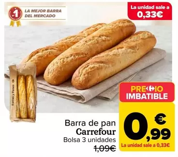 Carrefour - Barra De Pan