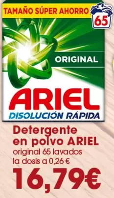 Ariel - Detergente En Polvo