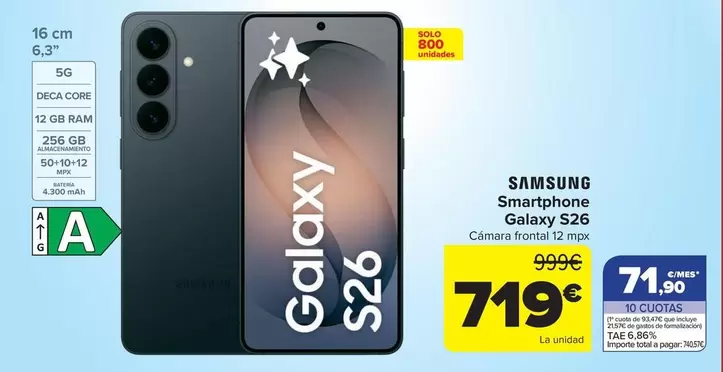Samsung - Smartphone Galaxy S26