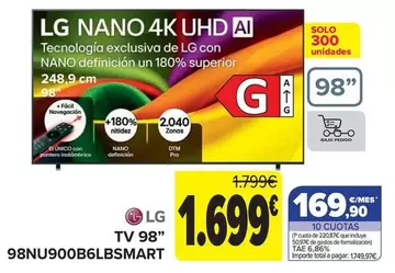 LG - Tv 98'' 98NU900B6LBSMART