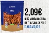eliges - Nuez Mondada Cruda