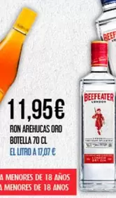 Arehucas - Ron Oro Botella