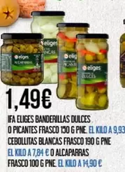 Ifa Eliges - Banderillas Dulces O Picantes Frasco