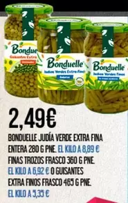 Bonduelle - Judia Verde Extra Fina
