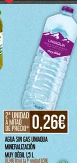 uniaqua - Agua Sin Gas